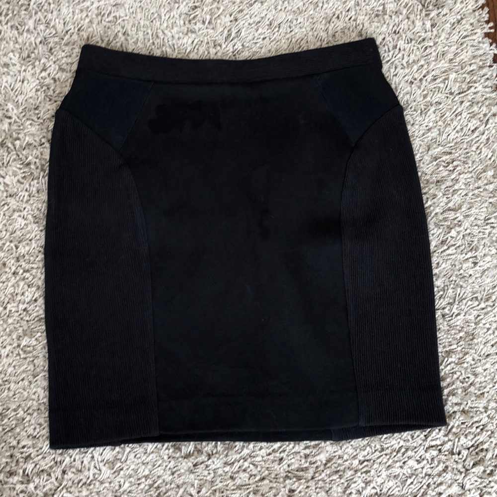 Madewell black Mimi skirt